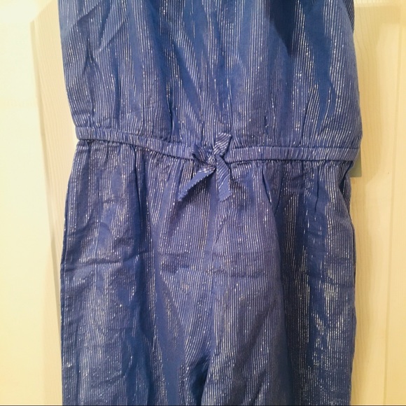 NWT gorgeous blue & silver one-shoulder jumper - Picture 4 of 10